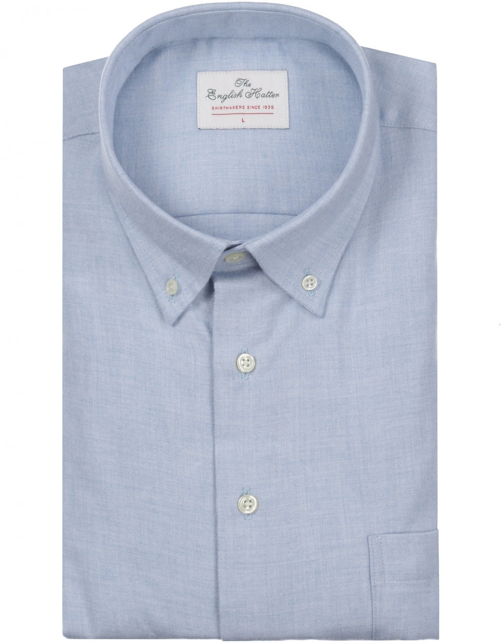 Shirt Button Down | Licht Blauw