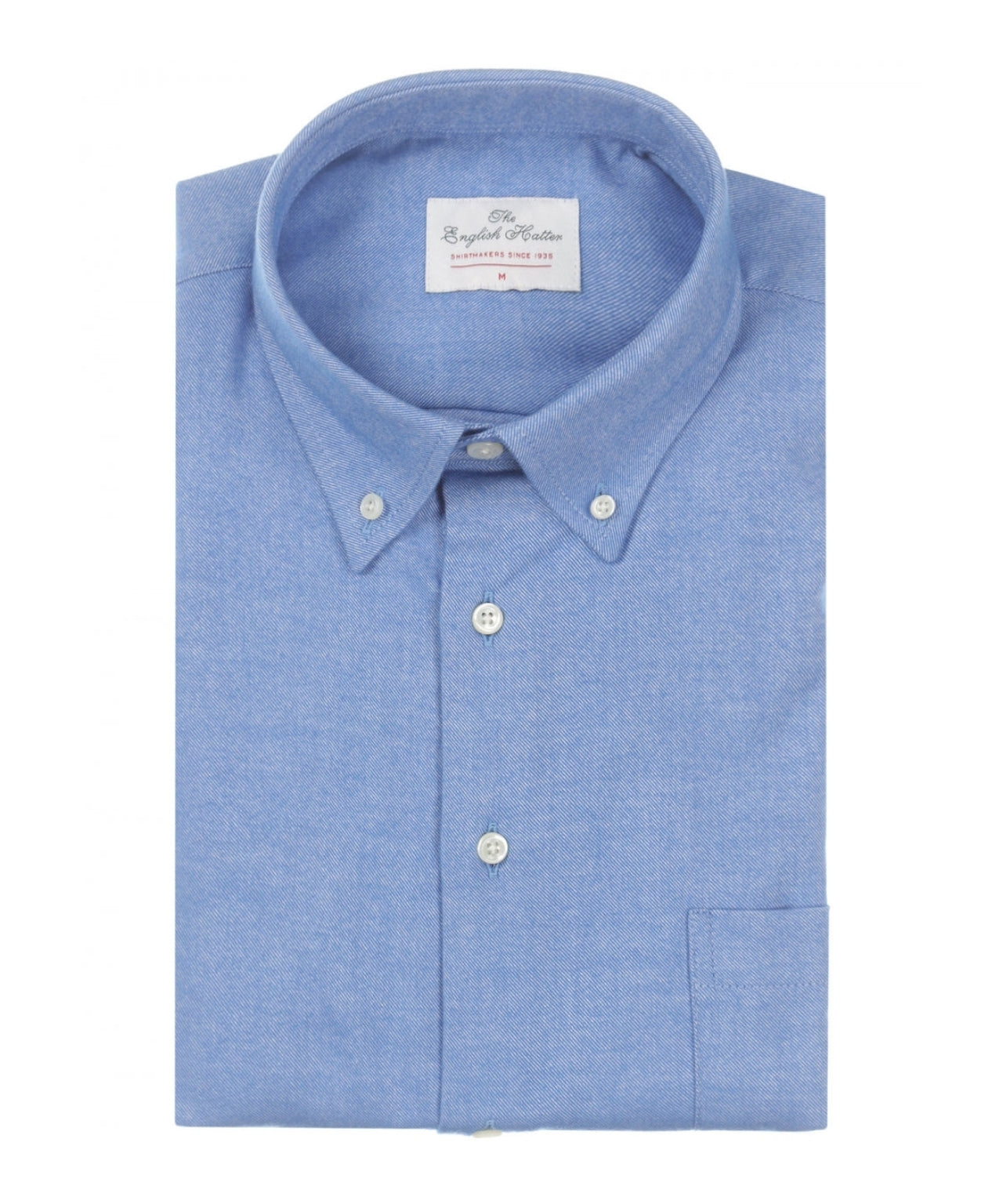 Shirt Button Down | Midden Blauw