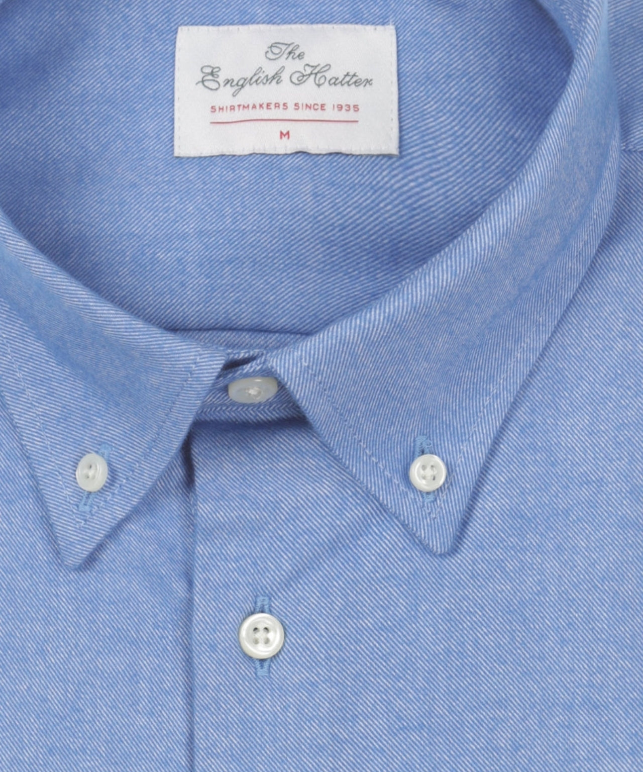 Shirt Button Down | Midden Blauw