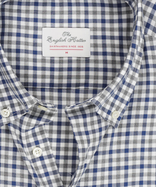 Katoenen Overhemd Button Down Regular Fit | Blauw