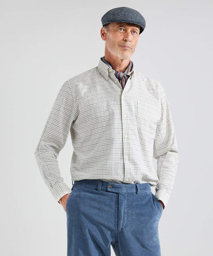 Shirt Button Down | Blauw Navy Ruit