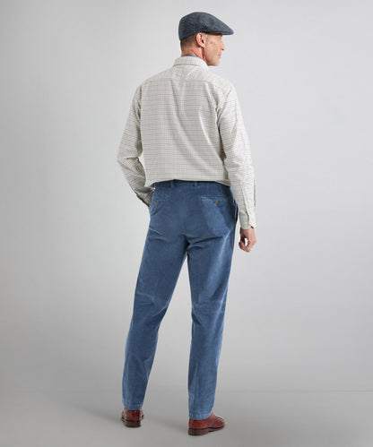 Shirt Button Down | Blauw Navy Ruit