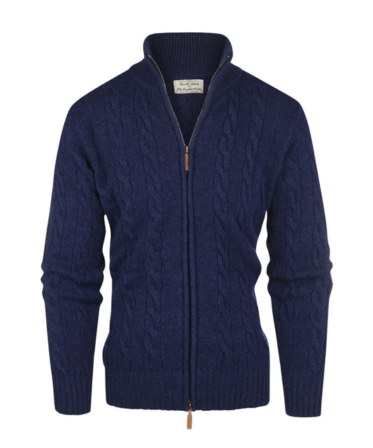 William Lockie Zopfmuster-Strickjacke mit Reißverschluss | Regatta