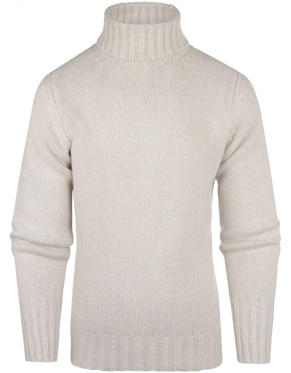 Geelong Kaschmir-Rollkragenpullover | Beige