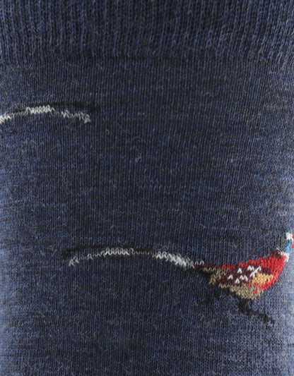 Corgi Herrensocken | Denimblau