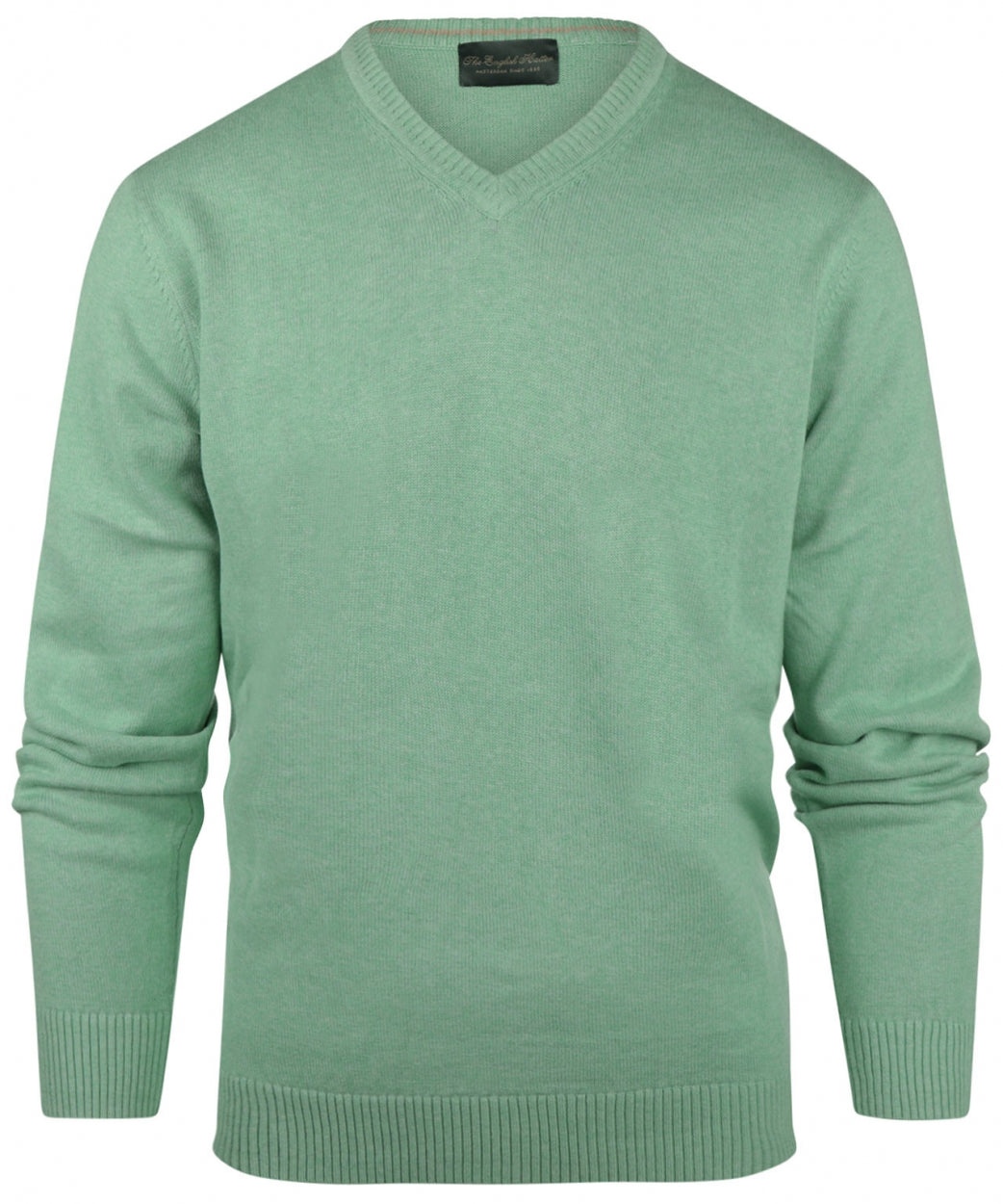 Katoenen V-Hals Pullover |