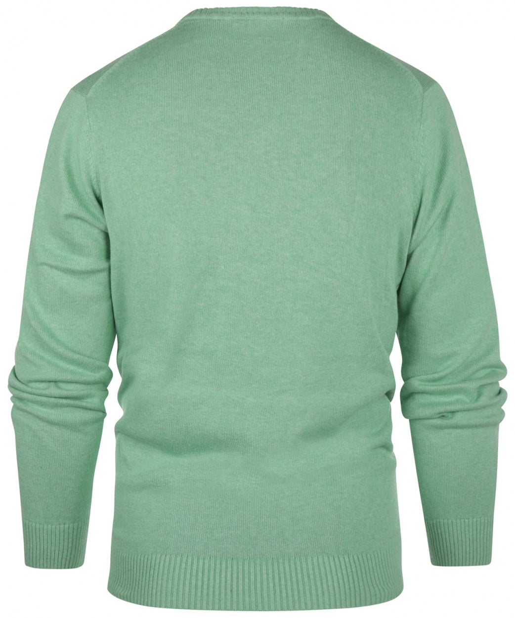Katoenen V-Hals Pullover |