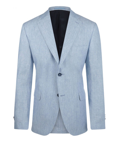 Linen blazer | Blue