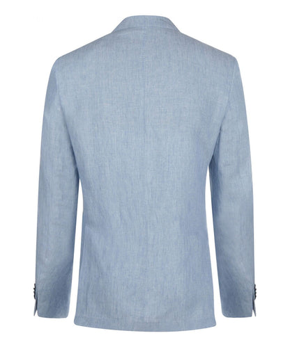 Linen blazer | Blue