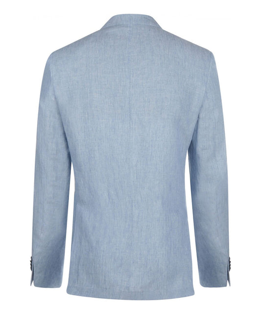 Linen blazer | Blue