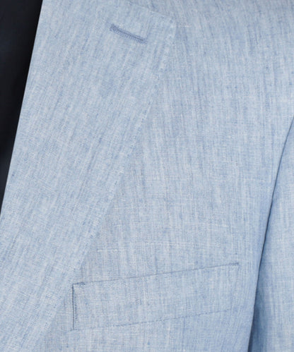 Linen blazer | Blue