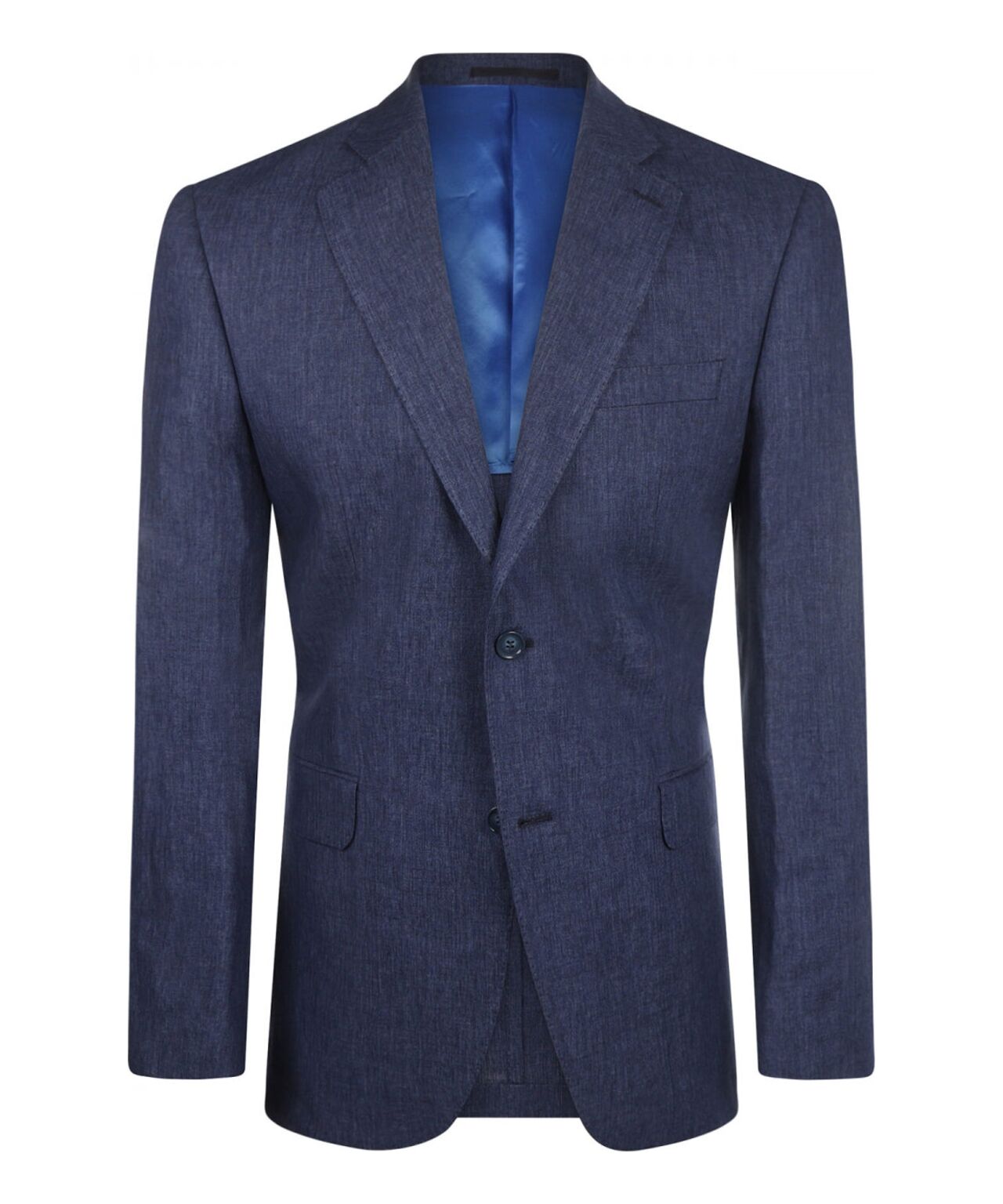 Leinenblazer | Blau