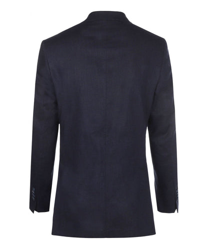 Linen Blazer | Navy Blue