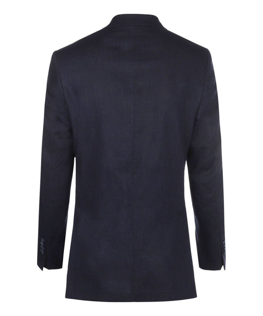 Linen Blazer | Navy Blue
