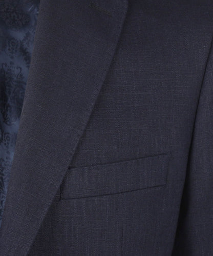 Linen Blazer | Navy Blue