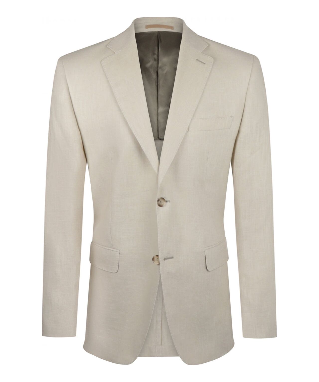 Linen blazer | Brown