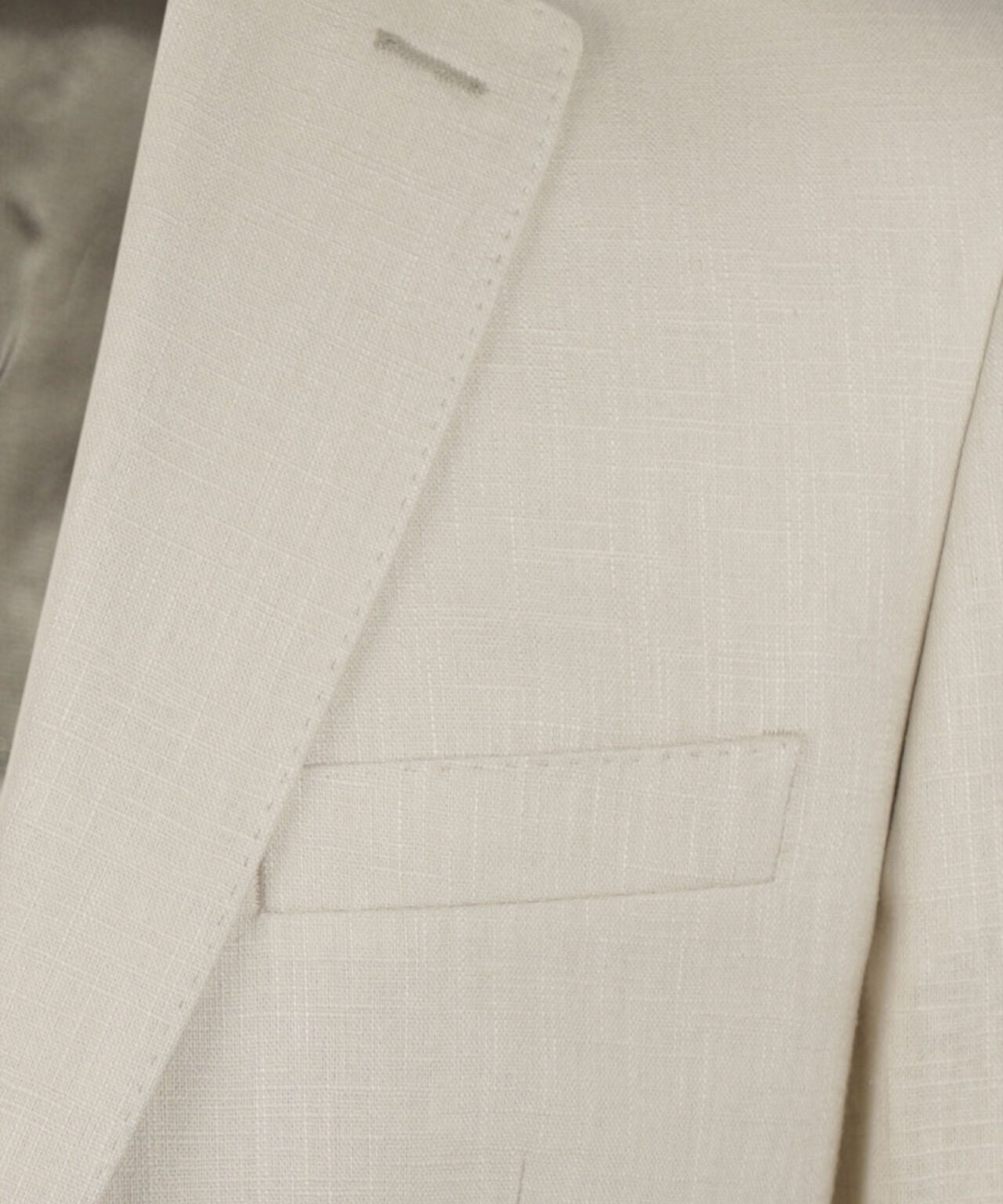 Linen blazer | Brown