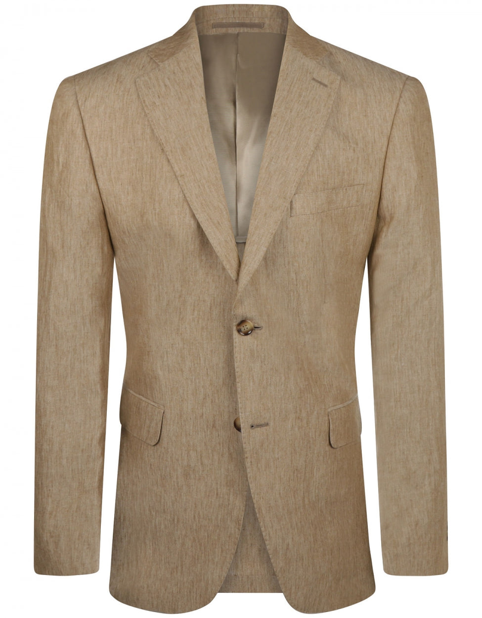 Linen blazer | Brown