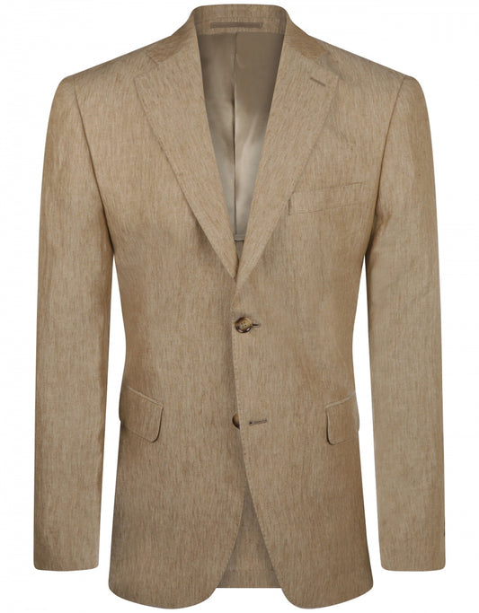 Linen blazer | Brown