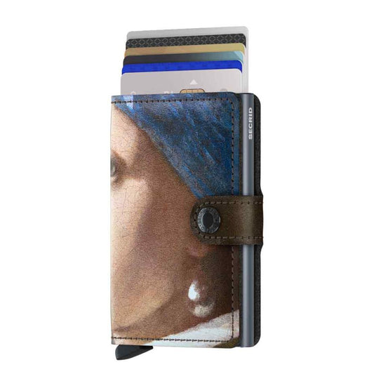 Secrid Mini-Geldbörsen-Kunstkollektion | Vermeer Mädchen mit dem Perlenohrring