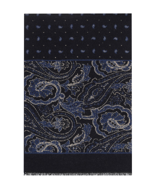 Seidenschal | Blau