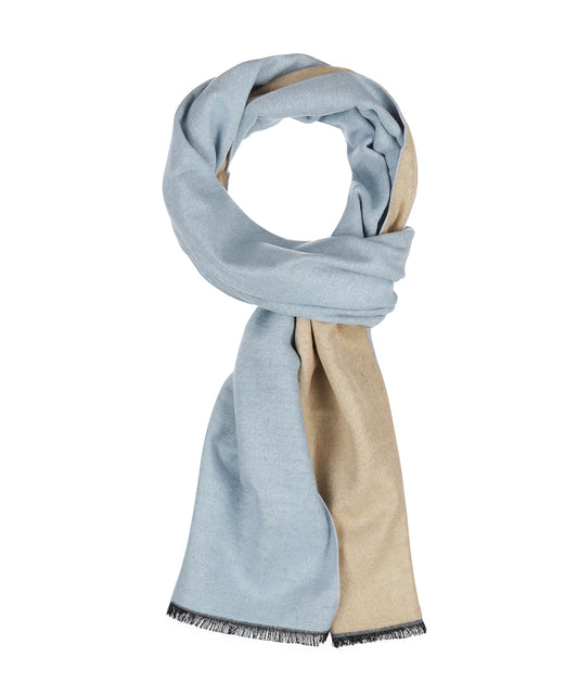 Seidenschal | Blau