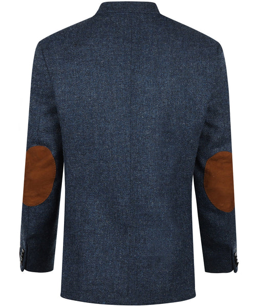 Harris Tweed Colbert | Blauw