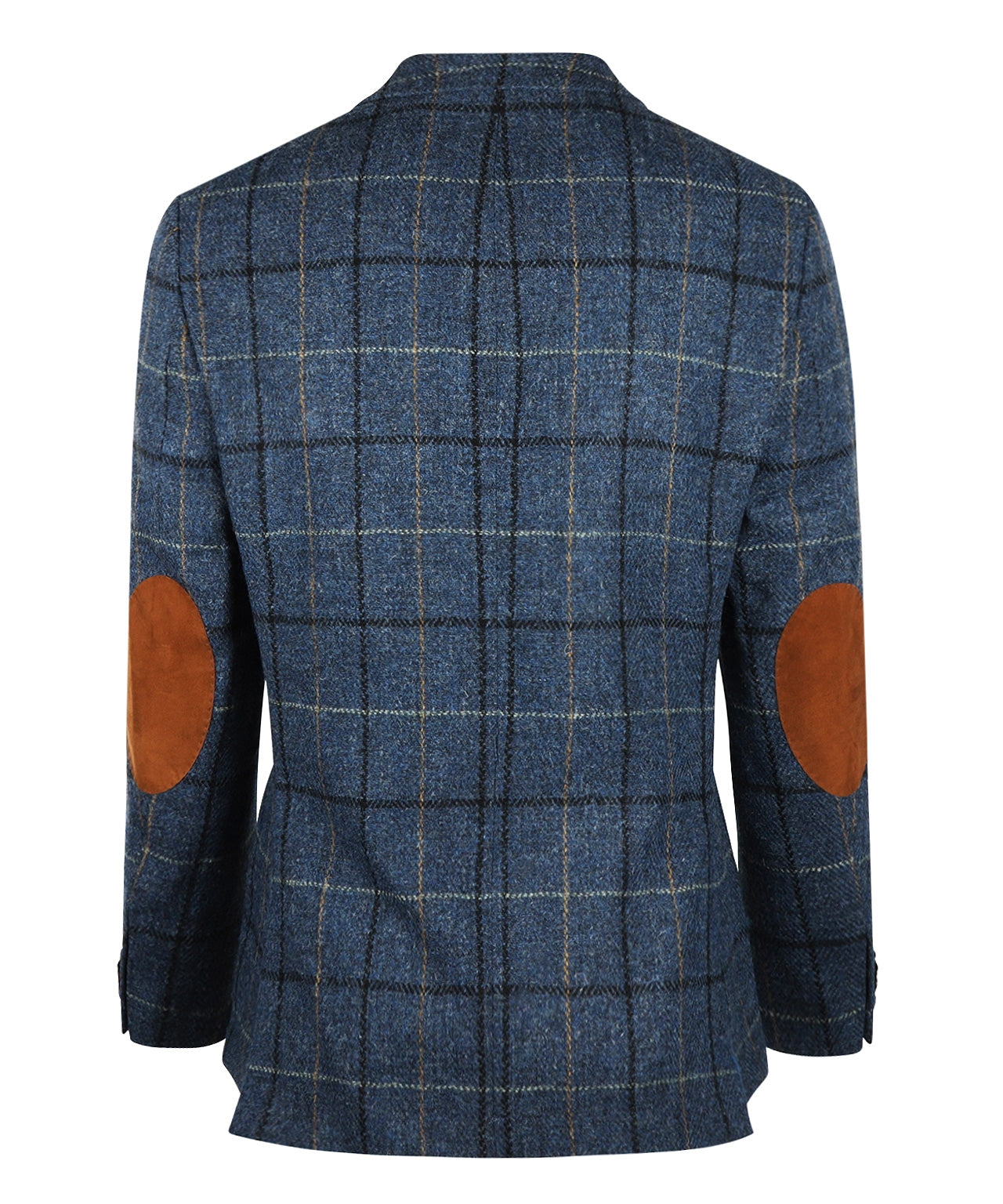 Colbert Harris Tweed | Blauw melange ruit