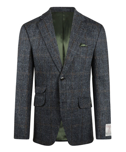 Harris Tweed Blazer | Blau