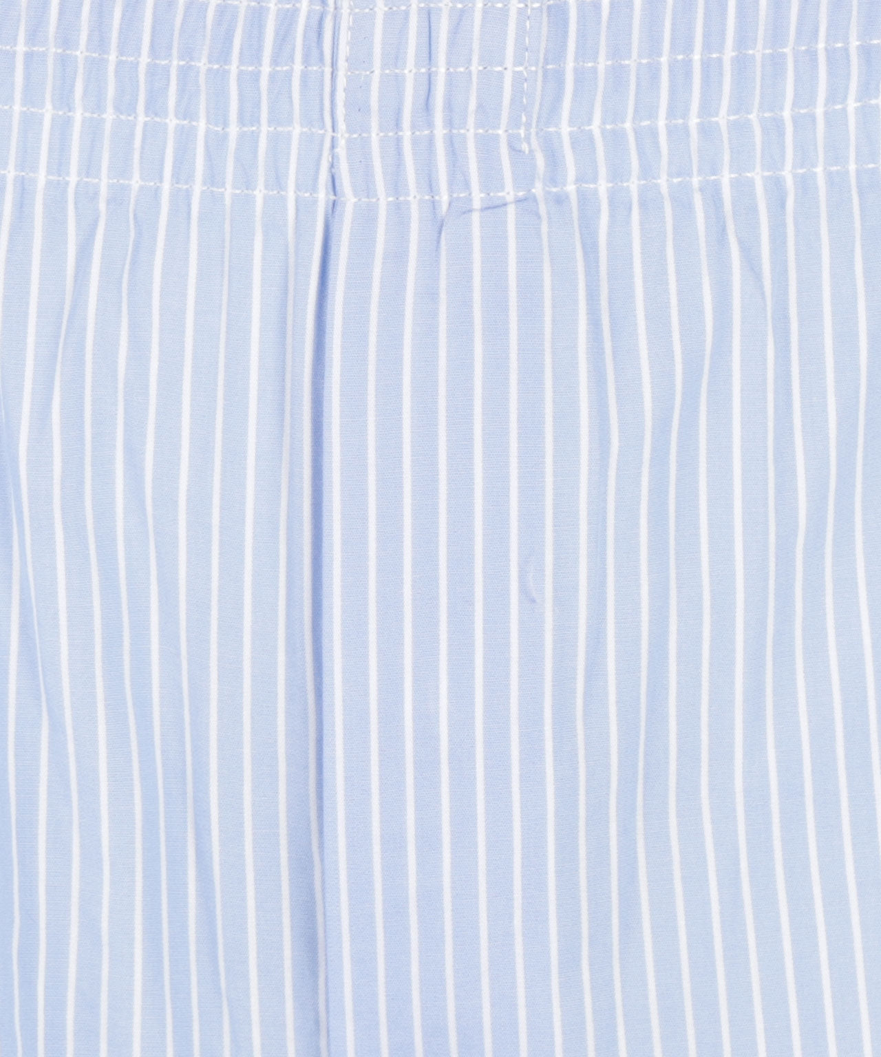 Katoenen Boxershort | Licht Blauw Streep Fijn