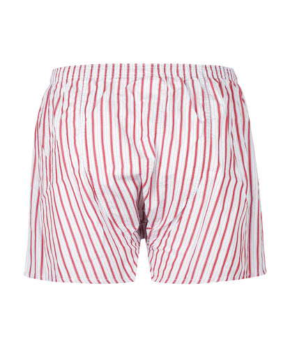 Katoenen Boxershort | rood Streep Breed