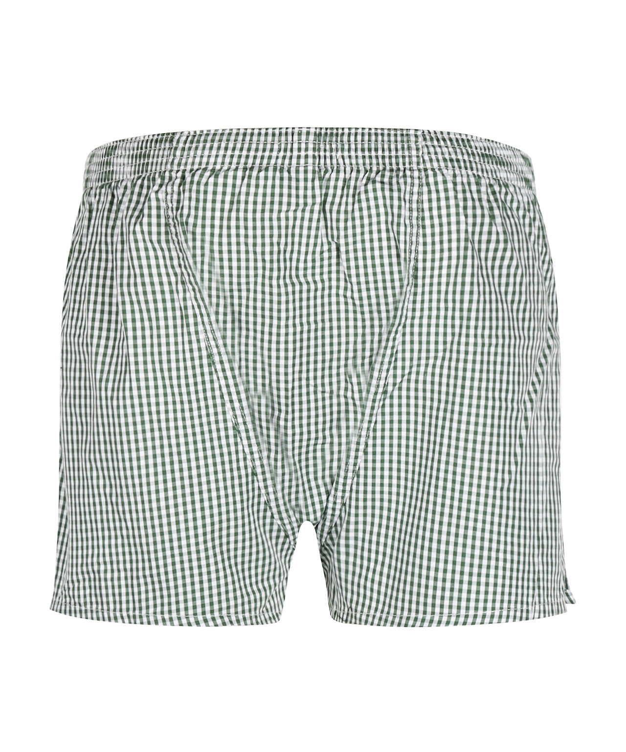 Katoenen Boxershort | Groen Ruit