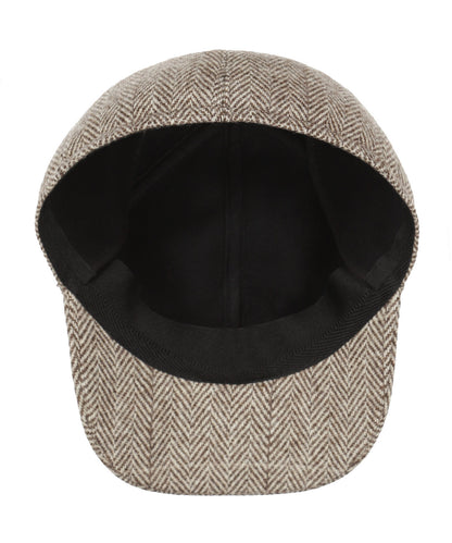 Baseball Cap with Earflaps | Brown