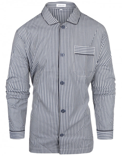 Pyjama set klassiek gestreept | Blauw