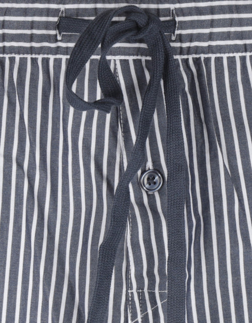 Pyjama set klassiek gestreept | Blauw