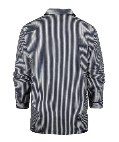 Klassischer gestreifter Pyjama | Blau