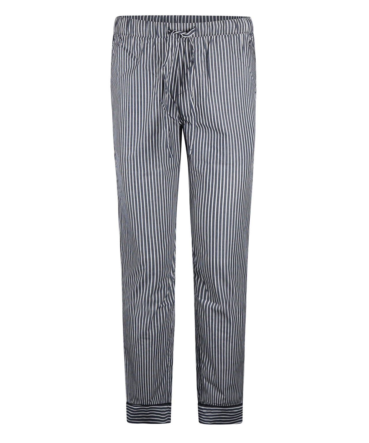 Klassischer gestreifter Pyjama | Blau