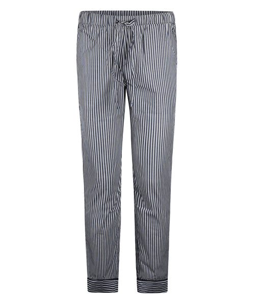 Pyjama set klassiek gestreept | Blauw