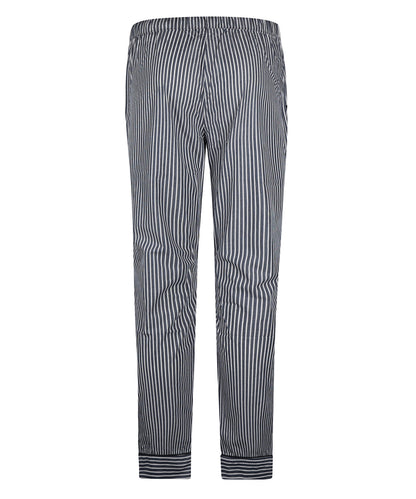 Klassischer gestreifter Pyjama | Blau