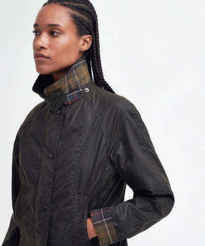 Classic Beadnell Jacket Dames | Olive