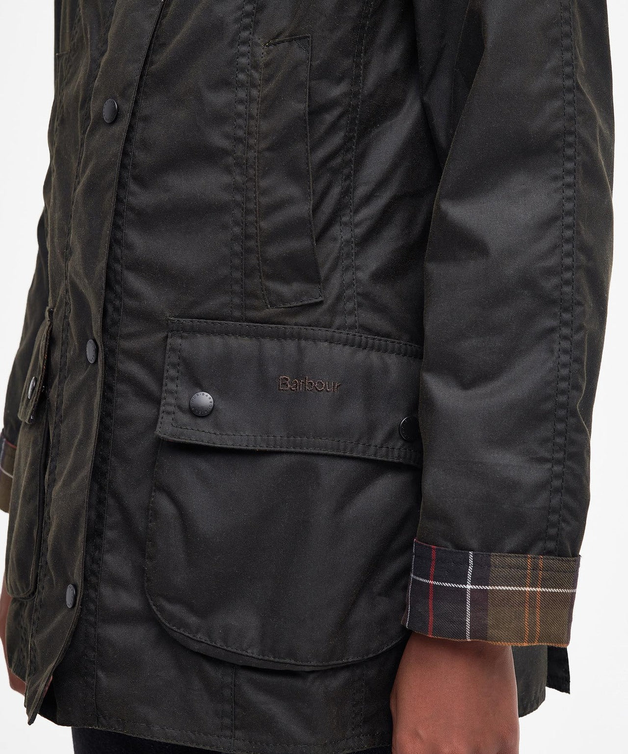 Classic Beadnell Jacket Dames | Olive