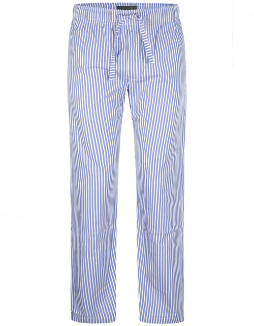 Pyjamabroek lang katoen | Blauw