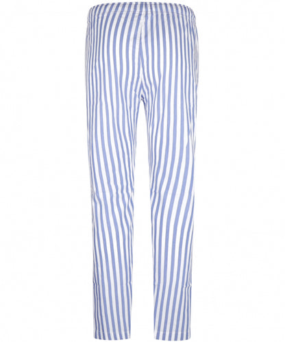 Lange Baumwollpyjamahose | Blau