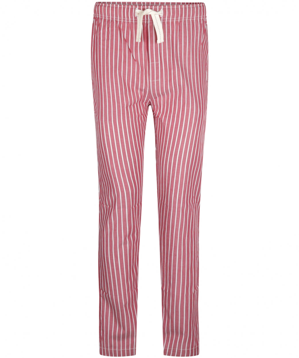 Lange Baumwollpyjamahose | Rot
