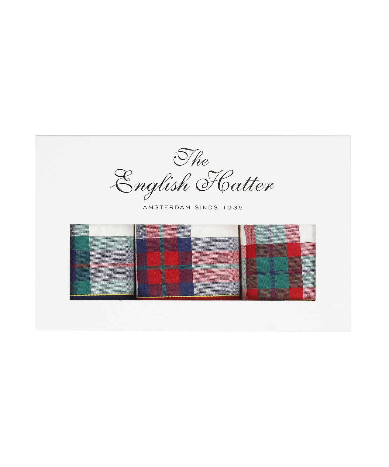 Zakdoek 3-Box | Tartan Multi