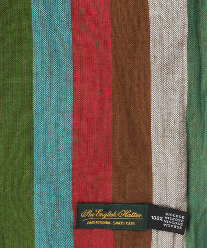 Striped Scarf | Blue