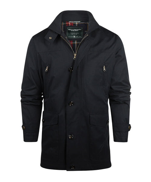Halflange jas Renfield | Navy Blauw