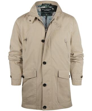 Halflange jas Renfield | Bruin