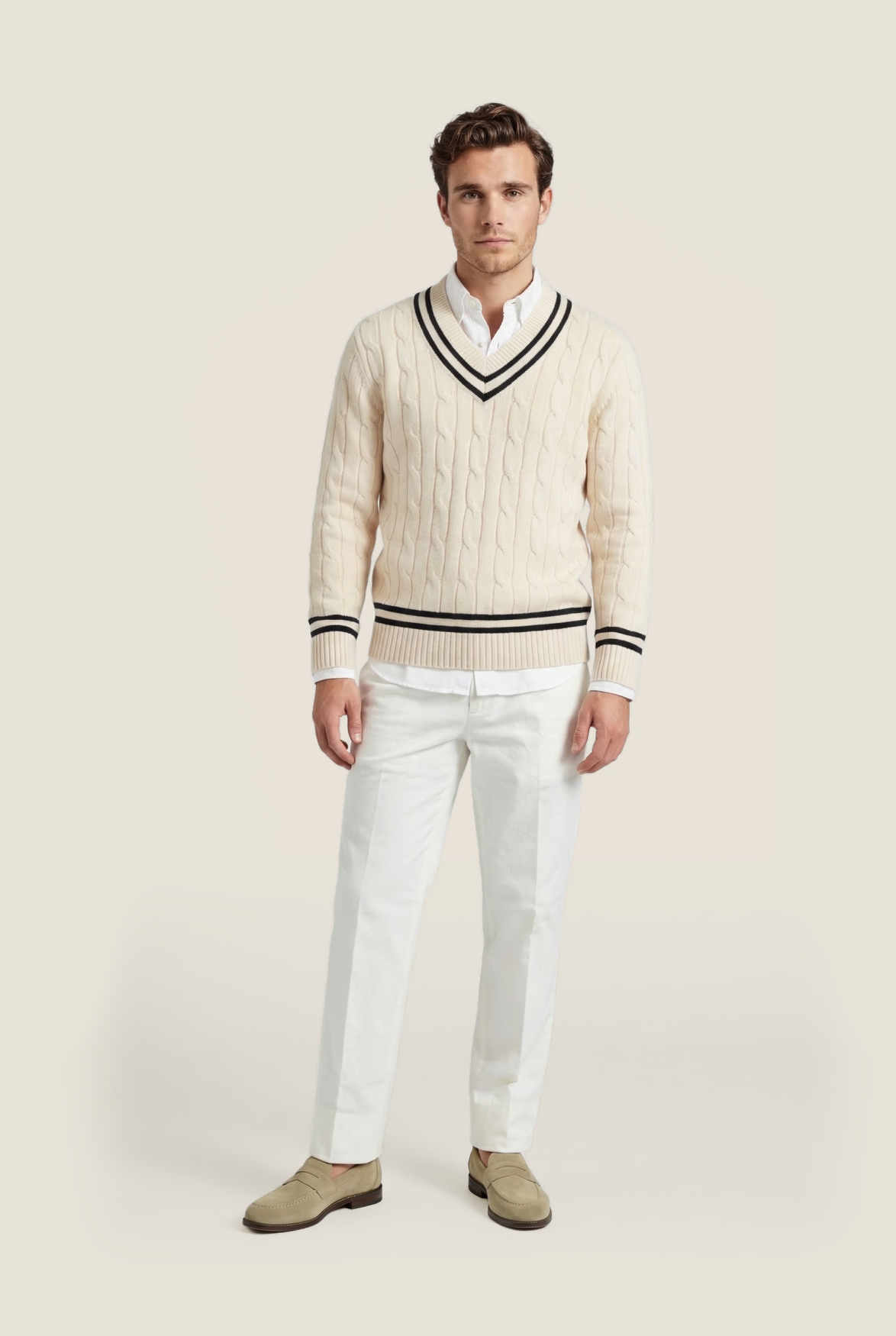Cricket Pullover | Ecru