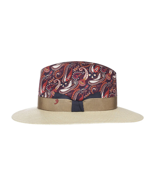 Panama Indiana | Bordeaux Paisley